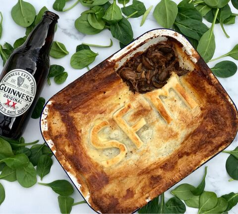 Brisket & Guinness Pie