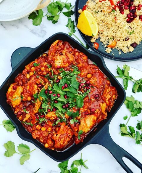 Chicken & Chickpea Tagine