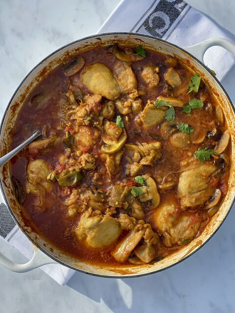 Chicken Mushroom Curry