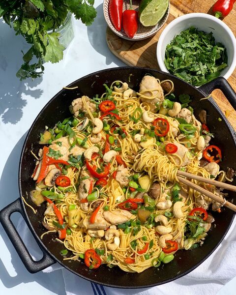 Chicken Noodle Stir-Fry