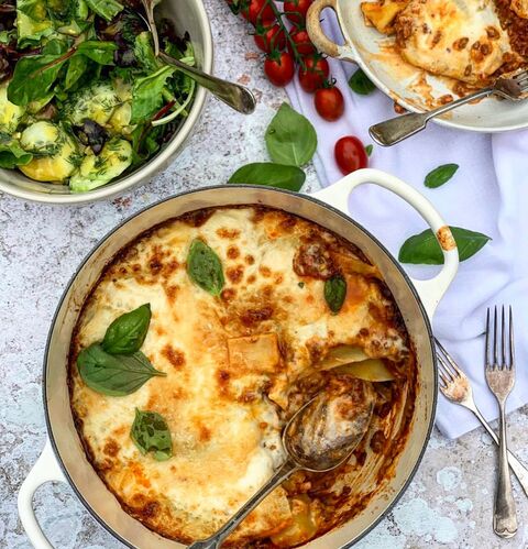 Dry Aged Beef Rib Lasagne