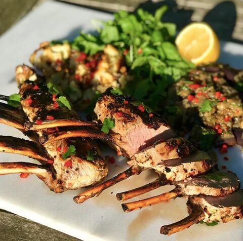 Indian Spiced Lamb Rack