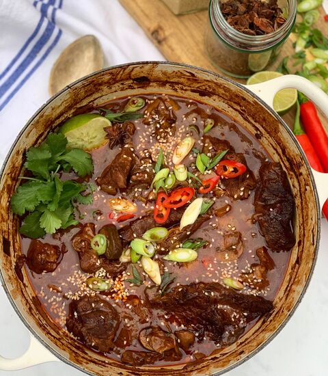Korean Gochujang Beef Stew