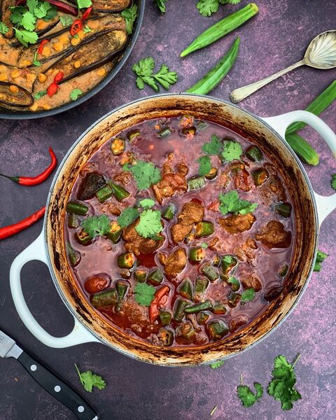 Lamb & Okra Curry