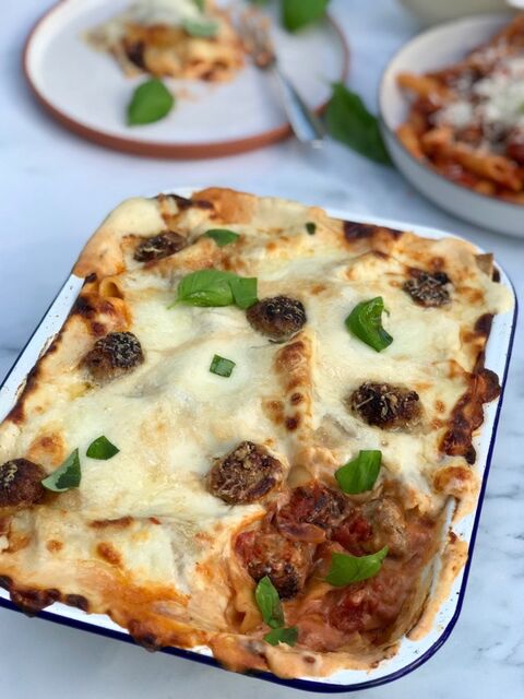 Meatball Lasagne