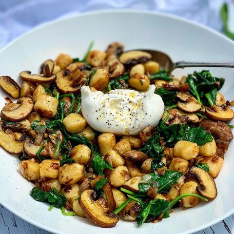 Mushroom, Spinach & Truffle Gnocchi