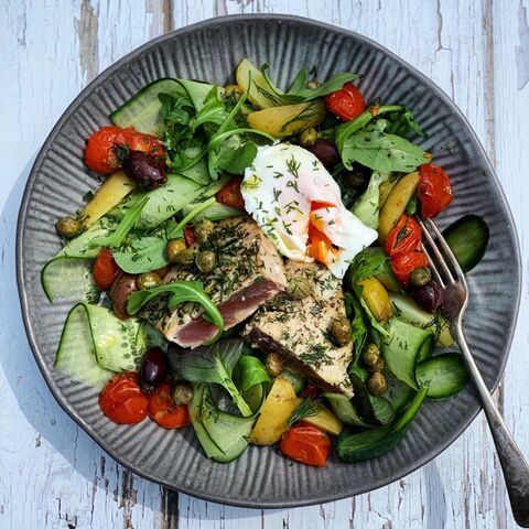 My Tuna Niscoise Salad