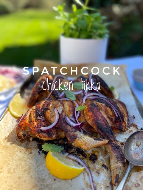 Spatchcock Chicken Tikka