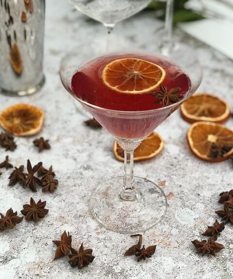 Spiced Cosmopolitan