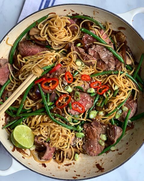 Teriyaki Beef Noodles
