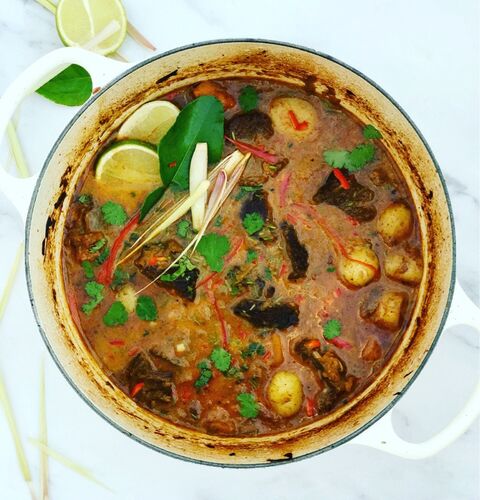 Thai Beef Cheek Massaman Curry