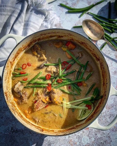 Thai Pork, Peanut & Squash Curry