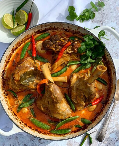 Thai Red Lamb Shank Curry