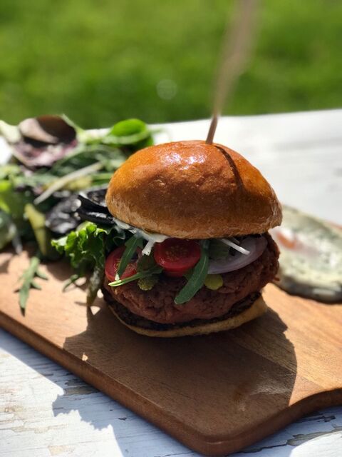 The Meatless Vegan Burger